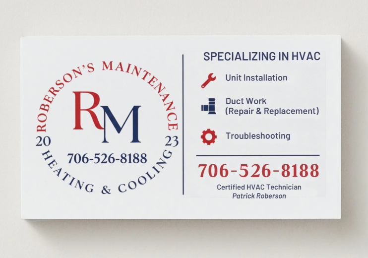 Custom Business Card (Roberson)
