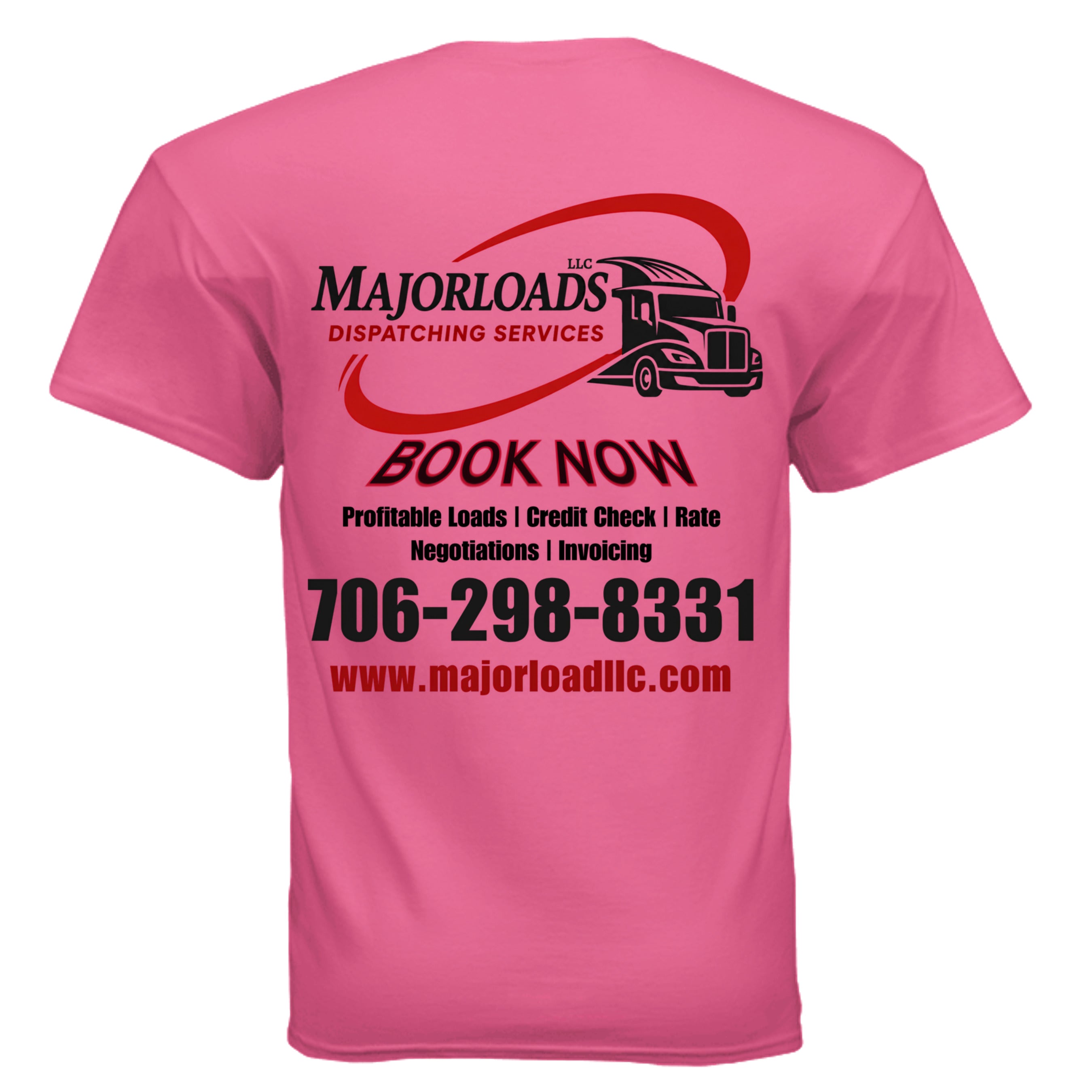 SAFETY PINK - G500 - BACK